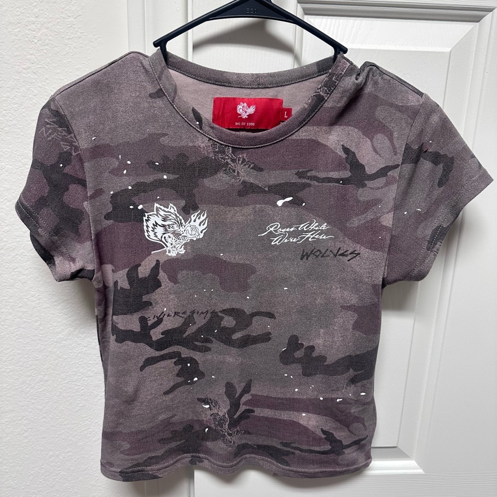 Darc Sport Camo Baby Tee